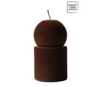 Taith Lulu Velvet Brown Candle 375g