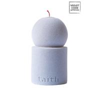 Taith Lulu Velvet Light Grey Candle 375g