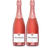 Taittinger Prestige Brut Rose, 75 cl (Pack of 2)