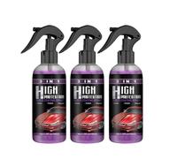 TAITUS High Protection 3-in-1 Spray, 3-in-1 High Protection Fast Car Coating Spray, Car Polish, Multi Functional Coating Renewal Agent, Car Nano Scratch Spray (100ML,3PC)