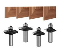 TAIWAIN 1/4 Inch Shank Router Bit, Tungsten Carbide Cutting Edge for Sharp and Precise Cuts, Woodwork Tools for Commercial Users and Beginners (F-MB4)