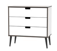 Taiwan 3 Drawer Chest (Ready Assembled) Ready Assembled 2 U White One Size