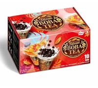 Taiwan Bubble Tea Kit by J-WAY - 10 Servings, 5 Flavours (768g Total), DIY Boba Milk Tea Set with Tapioca Pearls, Instant Bubble Tea Kit