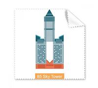 Taiwan Hotel 85 Sky Tower Glasses Cloth Cleaning Cloth Gift Phone Screen Cleaner 5pcs