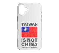 TAIWAN ISN'T CHINA, Anti Chinese Communist Party, Xi Jinping Case for iPhone 16 Plus