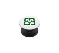 Taiwan Recycling Logo Earth Day Recycle Ecology Environment PopSockets Adhesive PopGrip