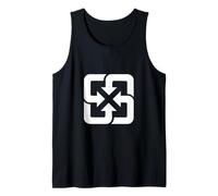 Taiwan Recycling Logo Earth Day Recycle Ecology Environment Tank Top