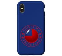 Taiwan This Is My Pride Flag Proud Asian Taiwanese American Case for iPhone X/XS