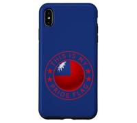 Taiwan This Is My Pride Flag Proud Asian Taiwanese American Case for iPhone XS Max