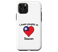 Taiwanese Flag Heart I Have People In Taiwan Case for iPhone 11 Pro
