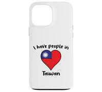 Taiwanese Flag Heart I Have People In Taiwan Case for iPhone 13 Pro Max