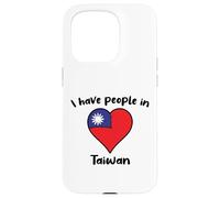 Taiwanese Flag Heart I Have People In Taiwan Case for iPhone 15 Pro