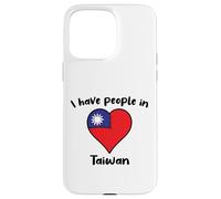 Taiwanese Flag Heart I Have People In Taiwan Case for iPhone 15 Pro Max
