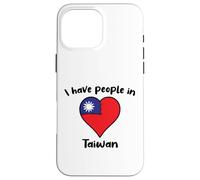 Taiwanese Flag Heart I Have People In Taiwan Case for iPhone 16 Pro Max