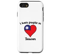 Taiwanese Flag Heart I Have People In Taiwan Case for iPhone SE (2020) / 7/8
