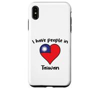 Taiwanese Flag Heart I Have People In Taiwan Case for iPhone XS Max