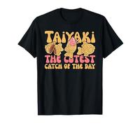 Taiyaki Fish Waffle Kawaii Taiyaki Japanese Pastry T-Shirt