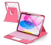 TaIYanG for iPad 10th A16 Generation Case with Keyboard for iPad 10.9" 2022,Light Blue