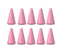 TaIYanG Stylus Replacement Tips for Apple Pencil Tips 10 Pack-Pink (Universal with White/Black/Purple Tips)