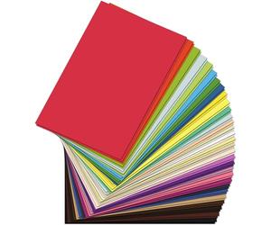 Taiyeestar 60 Sheets Coloured Card A4, Coloured Paper A4 pack assorted With 30 Vivid Colours, Construction paper 150gsm, Perfect for adding more fun to crafting and decorating, sketching and decoupage