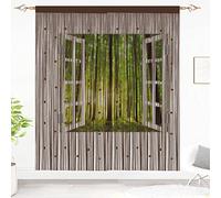Taiyuhomes Bead String Curtains Door Fly Screen Curtain Beaded Curtain For Doorways Window Decorations Room Divider Single Door Curtains Beads (90x200cm 2PC Coffee)