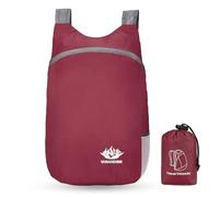 Taiyyi Ultralight Foldable Backpack,Water Resistant Hiking Daypacks,Camping Hiking Biking Travelling Backpack - 20L (A,B,C,D,E,F,G) (E)