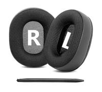 TaiZiChangQin HD5 Mesh Fabric Earpads Replacement Compatible with PreSonus HD5/HD9/Eris HD10BT Headphones Ear Pads Ear Cushions High-Density Foam Black