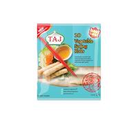 Taj 20 Vegetable Spring Rolls 700g Crispy and Delicious Frozen Snack Authentic Asian-Style Rolls with Fresh Vegetables Ready-to-Cook No Artificial Preservatives Pack of 1