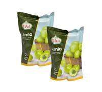 Taj Amla Whole 500g Indian Gooseberry No Additives or Preservatives Product from India Pack of 2