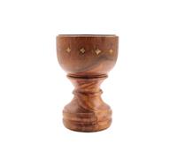 Taj Backflow Incense Burner - Wooden Oud Holder for Cones, Bakhoor Burner, and Jointed Incense - Ideal Spiritual Gifts for Women & Men - Premium Wood Burner Accessories Large