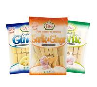 Taj Crushed Combo Garlic & Ginger, Ginger and Garlic Authentic Indian Cooking Natural Flavors Ready to Use Paste for Quick and Easy Meal Preparation Each 400g Pack of 1