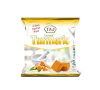 Taj Crushed Turmeric 200g Pure and Aromatic Ideal for Cooking and Teas Enhance Flavor and Color in Curries Soups and Smoothies No Additives or Preservative Pack of 1
