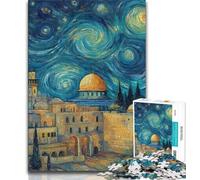 Taj Mahal at Night Jigsaws 1000 Pieces for Adults,Challenging Game And Family Play for Is Ideal As A Gift for The Whole Family 38x26cm
