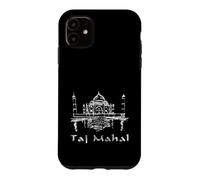 Taj Mahal India Agra Historic Architecture Worn Effect Art Case for iPhone 11