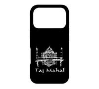 Taj Mahal India Agra Historic Architecture Worn Effect Art Case for iPhone 17 Pro