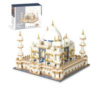 Taj Mahal Mini Building Blocks Set, 4000PCS Famous World Landmarks Constructions Model Toys, Symbol of Love Castle Mirco Bricks Kit, Decorations Ideas Gifts for Women Boys Adults