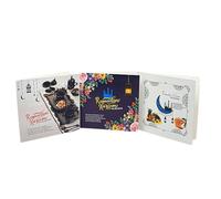 taj Pack of 3 Pcs Eid Mubarak Cards, Ramadan Kareem Cards, Hajj Mubarak Cards,Ummrah Mubarak Greeting Cards for Muslims Various Design Supplies with Envelopes (RAMDAN MUBARAK)