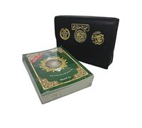 taj PARA Set Tajweed 30 Parts Holy Quran in Usmani Script with Pouch ColorCoded Tajweed Rules Arabic Only 19x25 CM