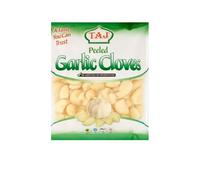 Taj Peeled Garlic Cloves 400g Ready-to-Use Fresh Garlic Natural and Aromatic Ideal for Cooking, Marination, Curries and Sauces Pack of 1