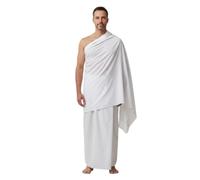 taj Premium Ihram for Men 100% Percent Pure Cotton Ehram Hajj & Ummrah Ahram essentials 2 Pices White Super Soft Hygienic Natural (115cm X 230cm)
