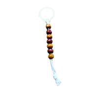 taj Tasbih Islamic Prayer BeadsTasbeeh Muslim Wooden Beads Muslim Prayer Counter Material Natural Wood Beads (11601-W-7.)