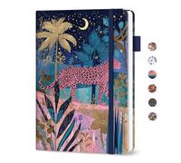 Taja Password Keeper Book with Alphabetical Tabs, Small Password Books for Seniors, Password Notebook for Internet Website Address Log in Detail, Password Logbook with Colorful Designs - Midnight