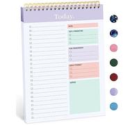 Taja To Do List Notepad, Undated Daily Planner for Work and Goal Setting