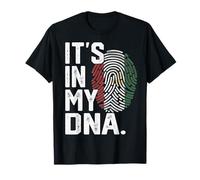 Tajikistan Roots Flag Fingerprint Graphic Patriotic T-Shirt