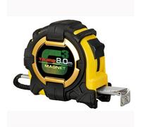 Tajima 8M G Lock Magnetic Metric Tape Measure Extra Wide 27mm Blade Tag3M780Mt