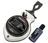 TAJIMA chalk Box - chalk-Rite II Snap-Line with Extra Bold 1mm chalk Line Five gear Quick Retrieval - cR201W-P