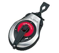 TAJIMA Chalk Line - Chalk-Rite Dura Chalk Box with Extra Bold 1mm Snap Line & Integrated Handle Release - CR401S