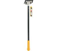 Tajima SCRH1200 "Scrape-Rite" Scraper with 3 Blades, Black/Silver/Yellow, 250 x 1200 mm