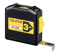 Tajima INL30MY "in-Look" Measuring Tape, Black/Yellow
