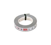 Tajima PIT10 Auto-Adhesive "Pit Measure" Measuring Tape, White, 1 m x 13 mm